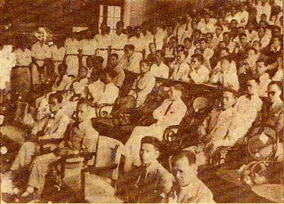 Lễ khai giảng Trường Đại học Quốc gia Việt Nam ngy 15 thng 11 năm 1945, kha đầu tin dưới chnh phủ Việt Nam Dn chủ Cộng ha