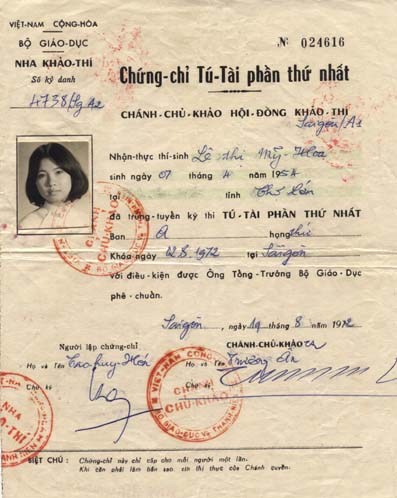 Chứng chỉ T Ti 1